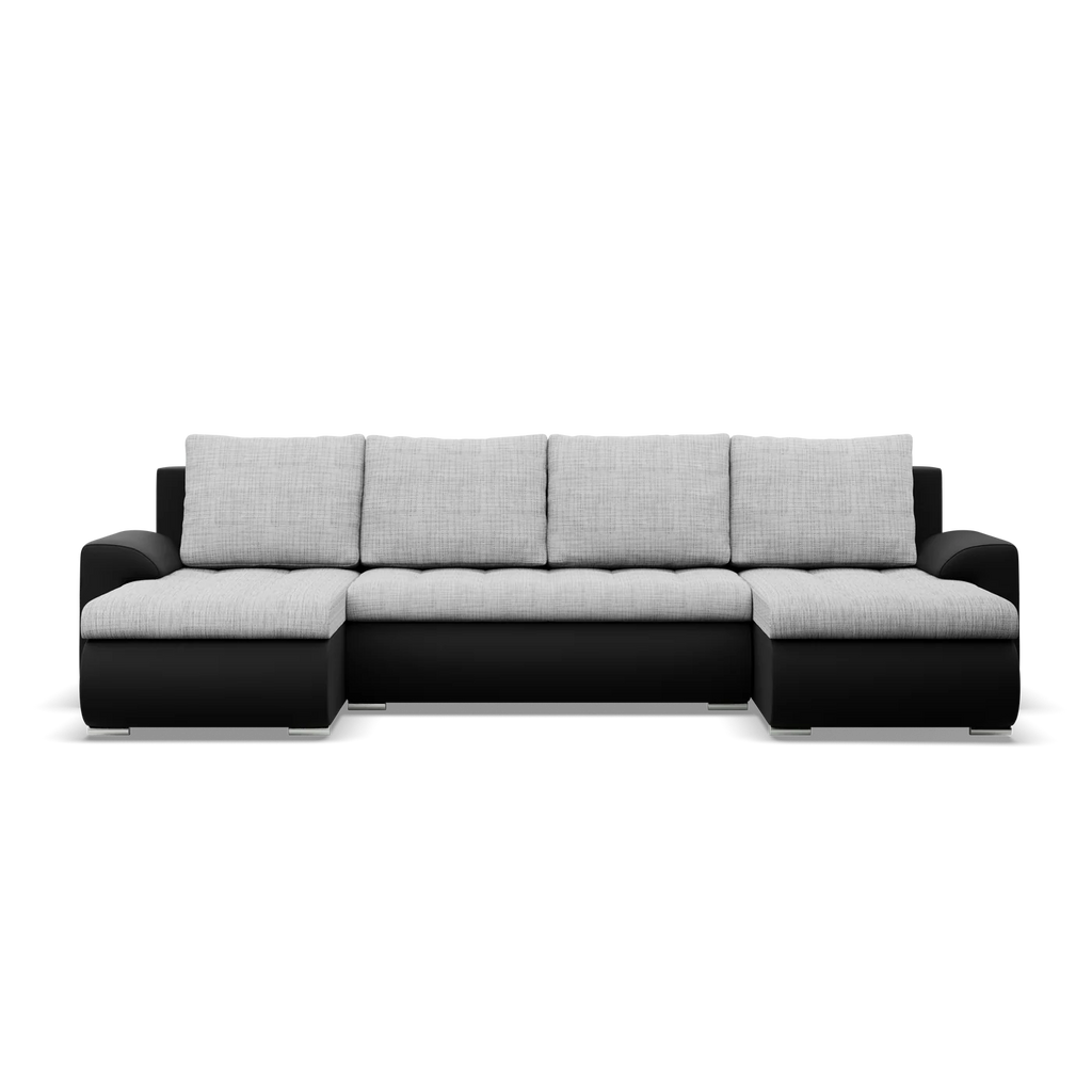 Argento Maxi U-Shaped Sectional