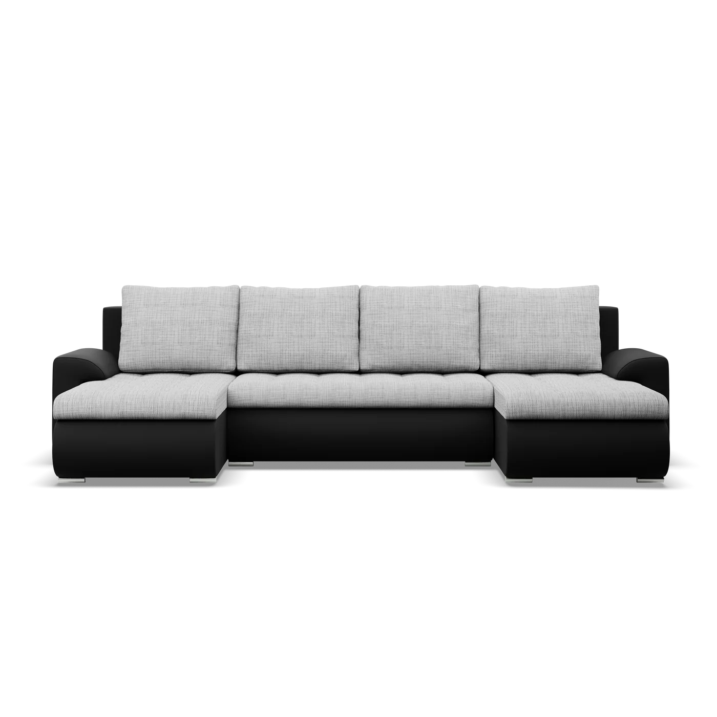 Argento Maxi U-Shaped Sectional