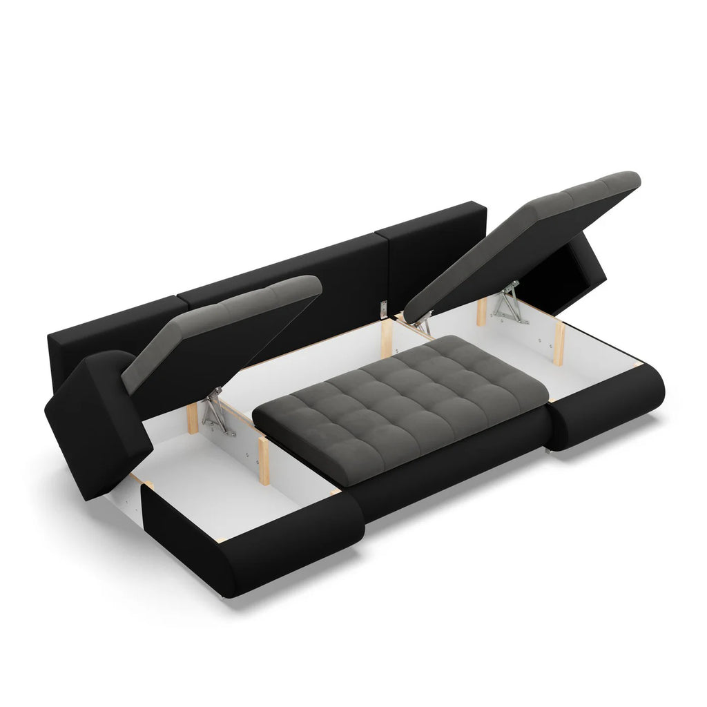Grafit Maxi U-Shaped Sectional