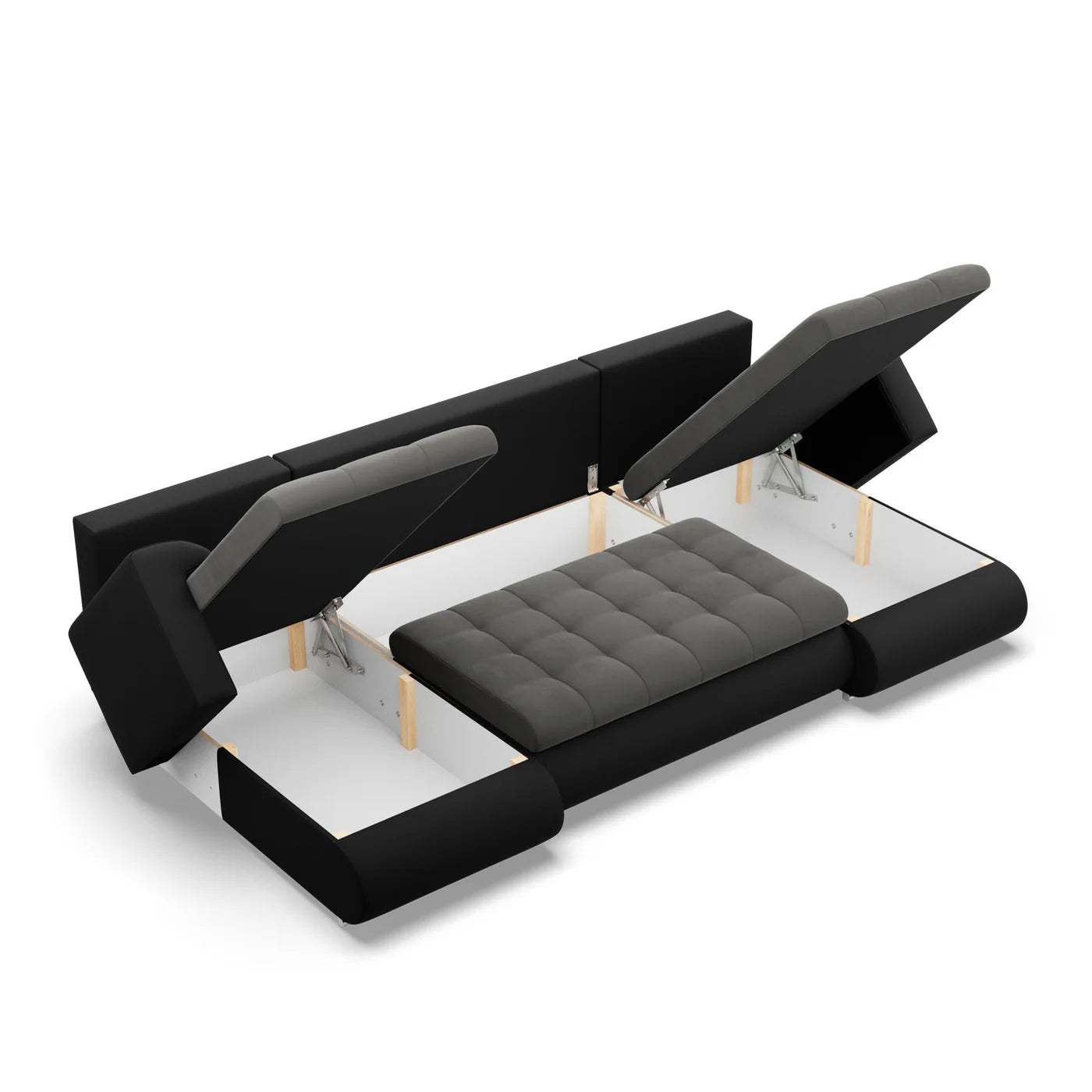 Grafit Maxi U-Shaped Sectional