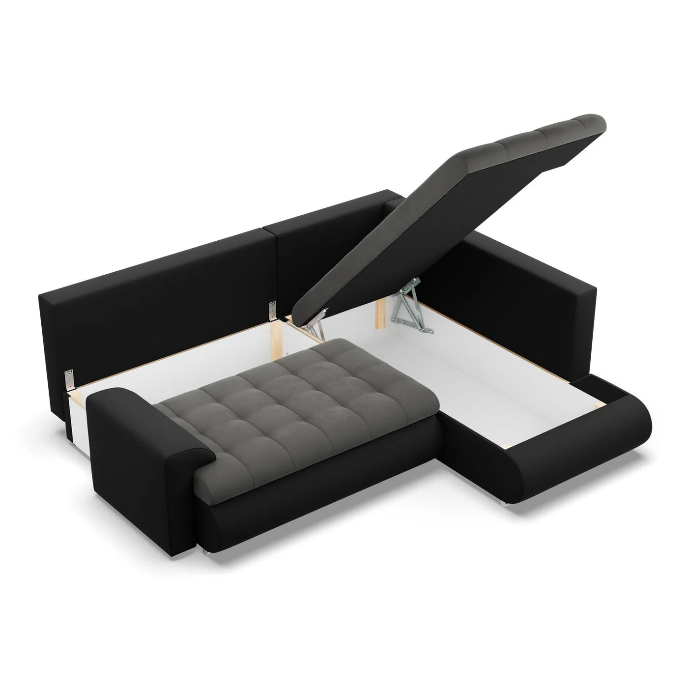 Antracyt Corner Sofa Bed