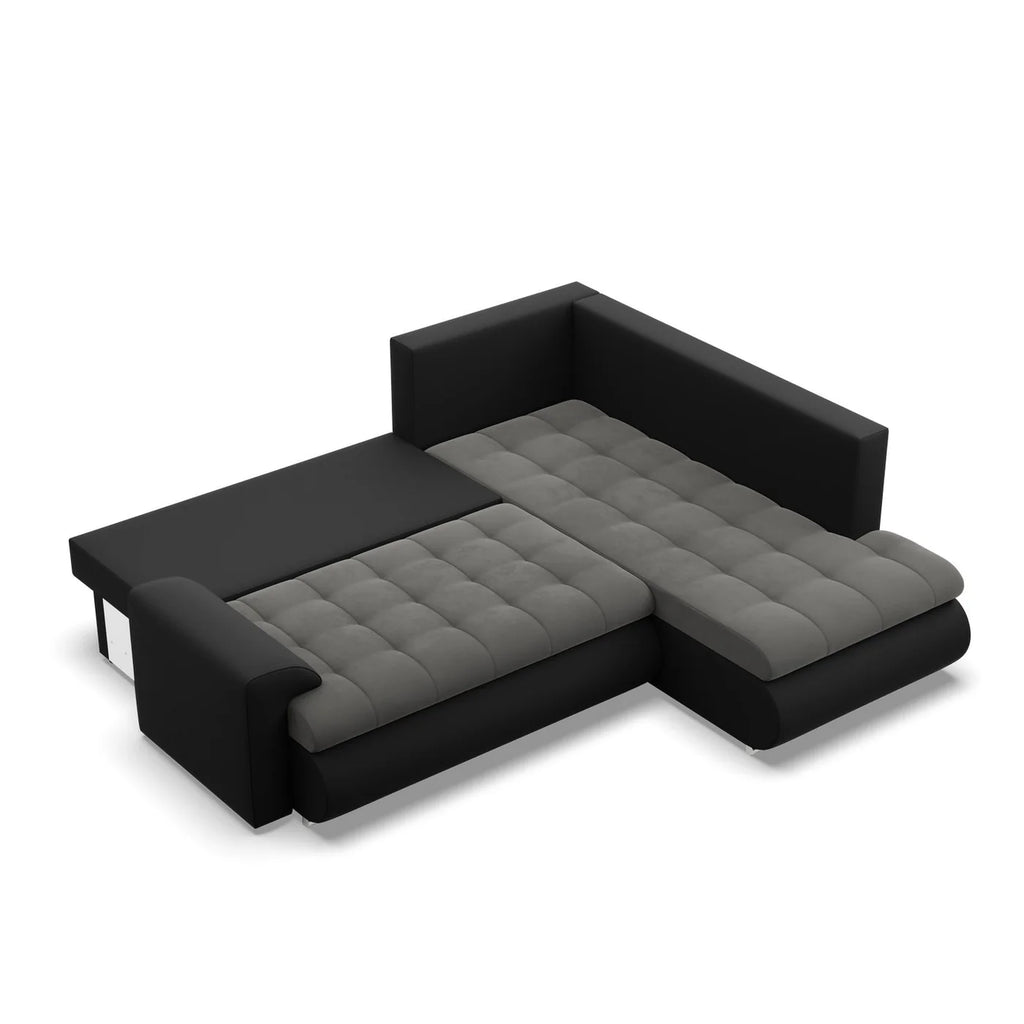 Antracyt Corner Sofa Bed