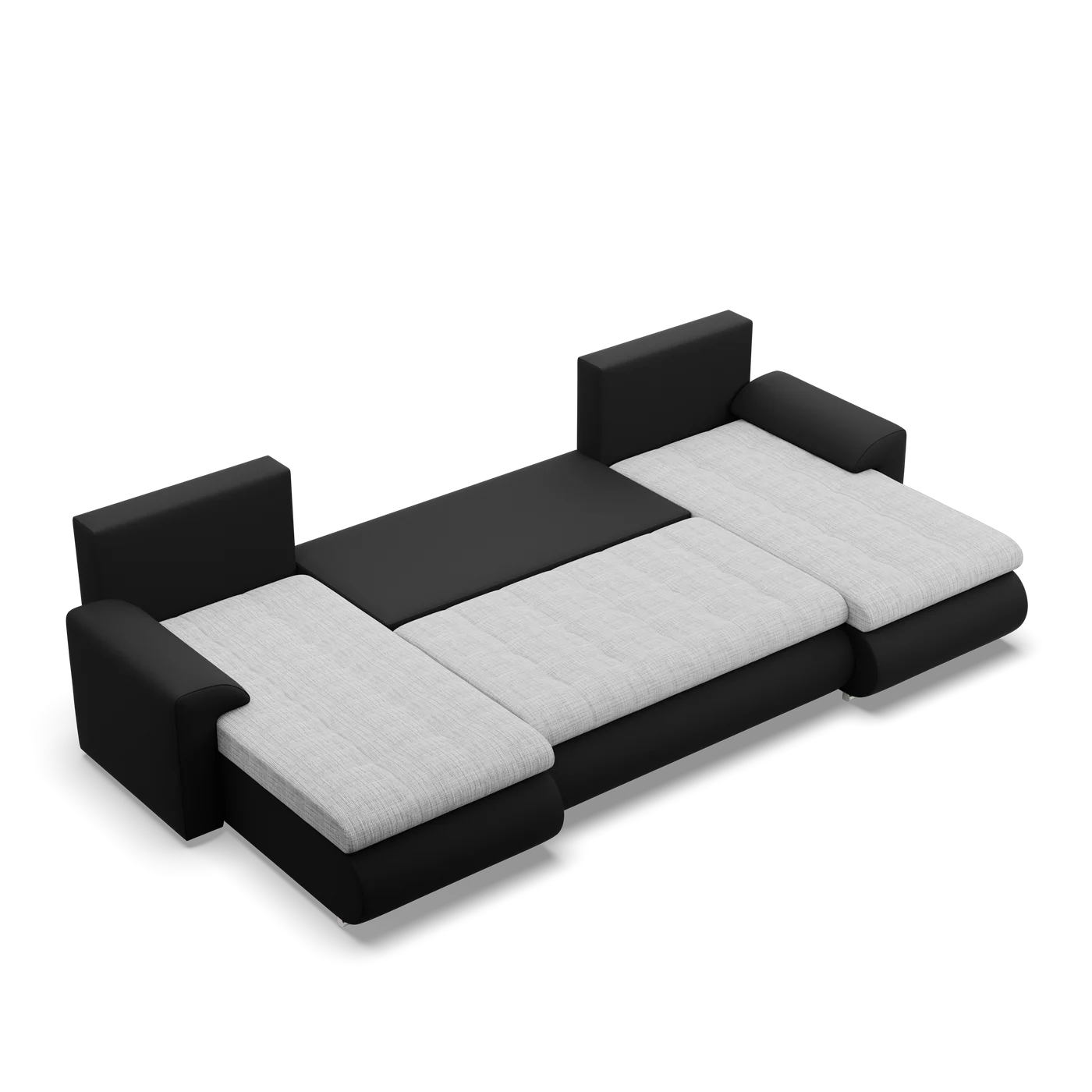 Argento Maxi U-Shaped Sectional
