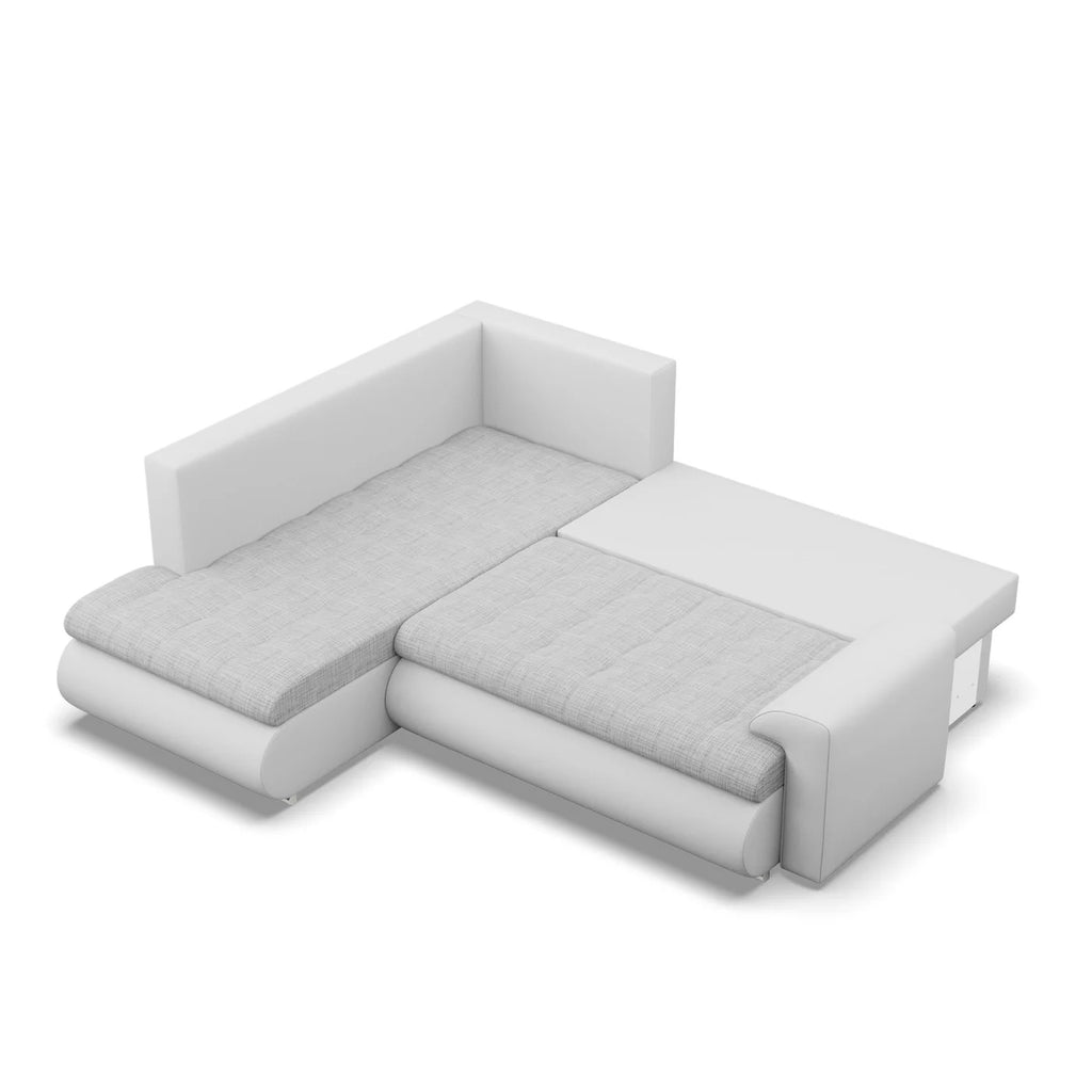 Perła Bianca Corner Sofa Bed